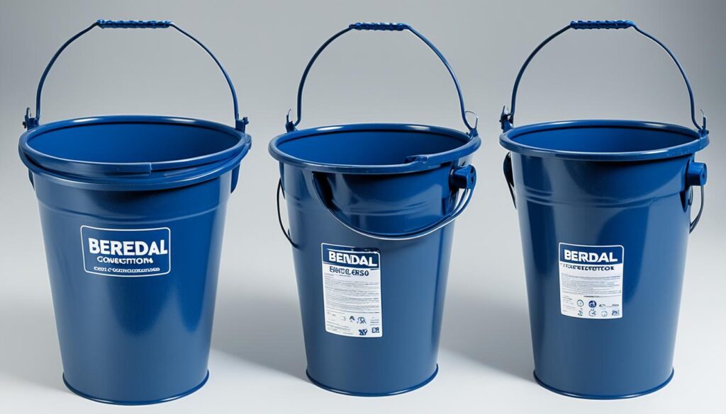 Wiadro budowlane 12 l BERDAL