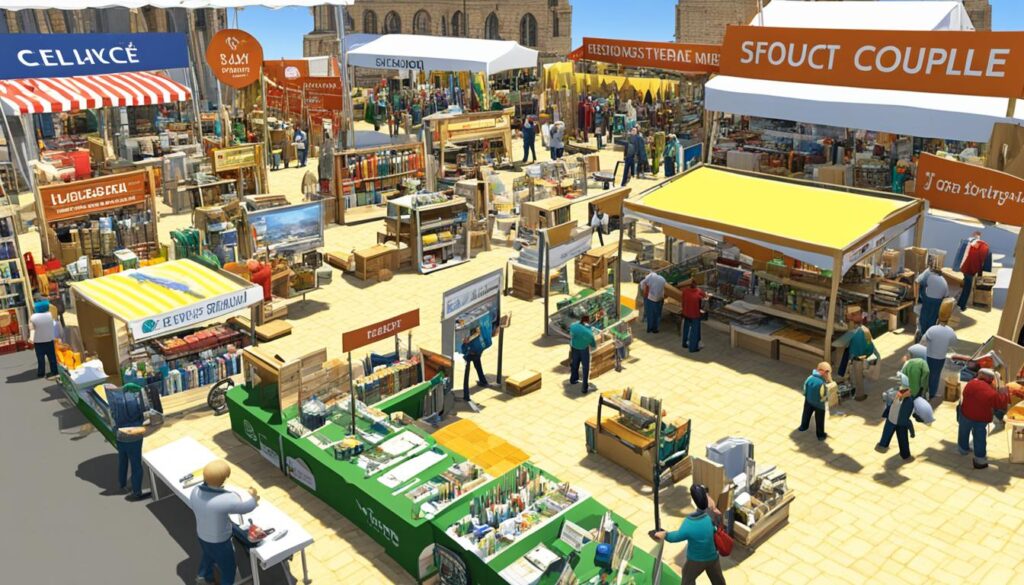 markety budowlane