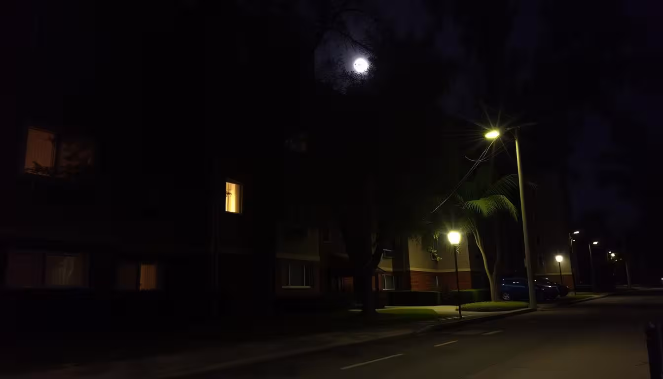 Cisza nocna w bloku godziny