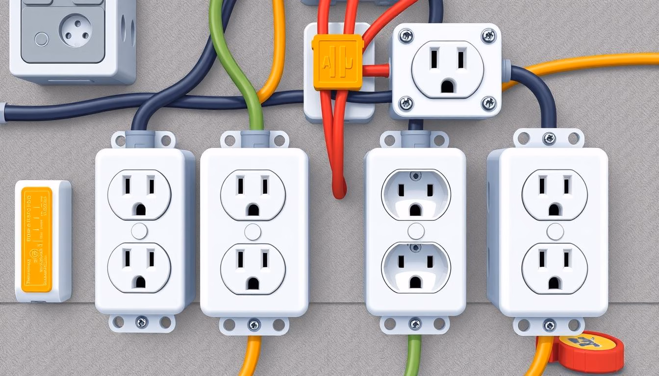 jak podłączyć gniazdko elektryczne szeregowo