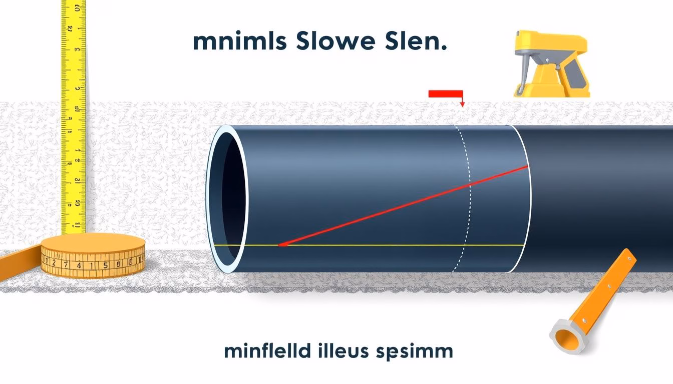 minimalny spadek dla rury 160