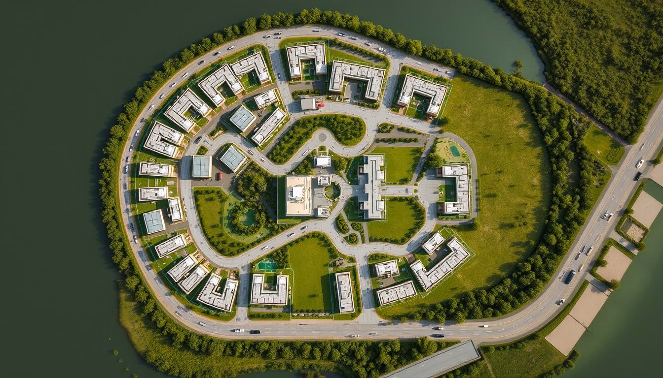 Plan zabudowy lub szkic sytuacyjny