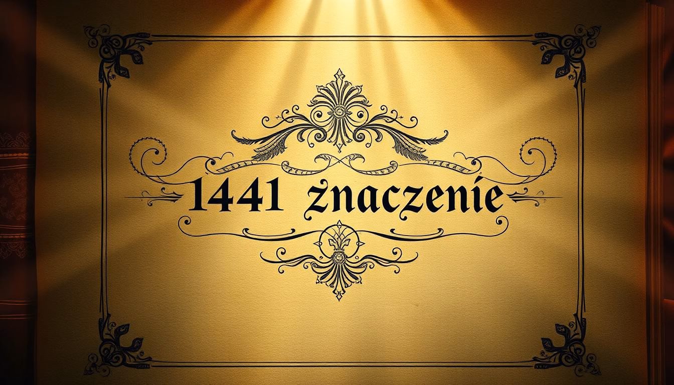 1441 znaczenie