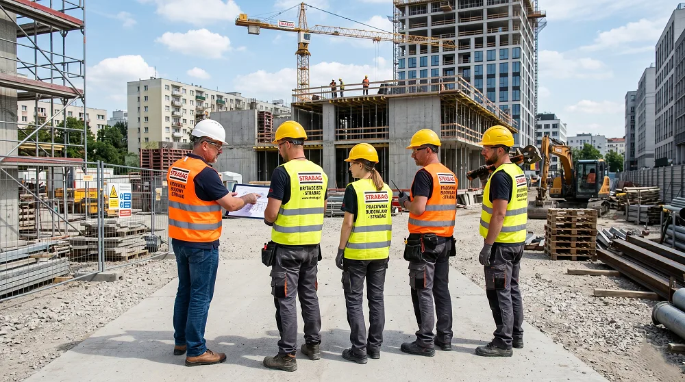 Jak oznaczyć ekipę na budowie, żeby poprawić bezpieczeństwo i organizację pracy